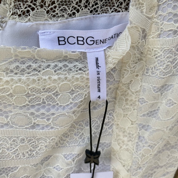 BCBGENERATION Lace Peek-a-boo Cutout Dress - Picture 3 of 15